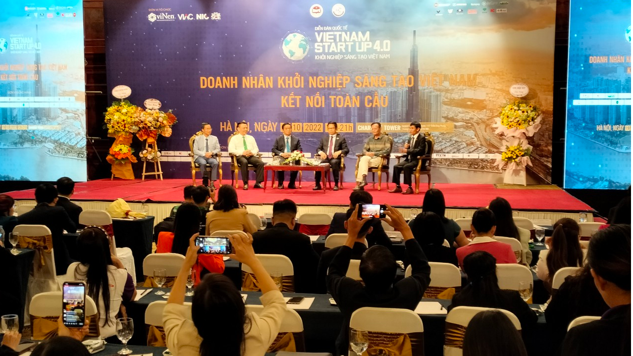 Diễn đàn Khởi nghiệp Sáng tạo Việt Nam năm 2022 (VietNam startup 4.0).