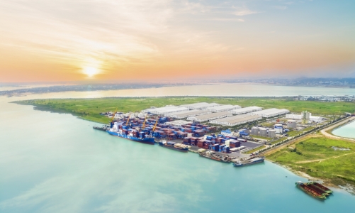 Cảng Chu Lai phát triển mạnh dịch vụ xuất nhập khẩu hàng rời