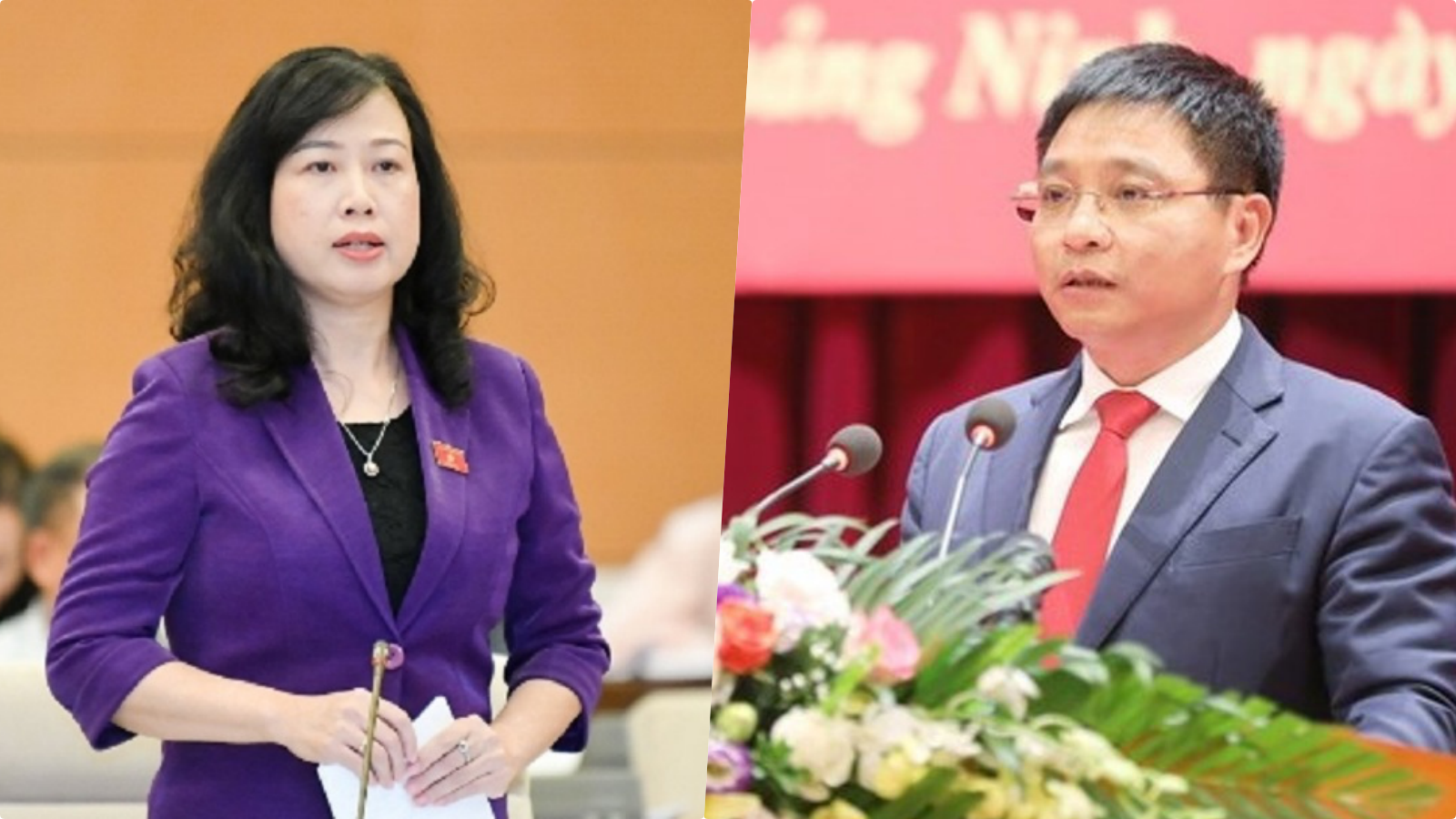 Bà Đào Hồng Lan và ông Nguyễn Văn Thắng - Ảnh: VGP