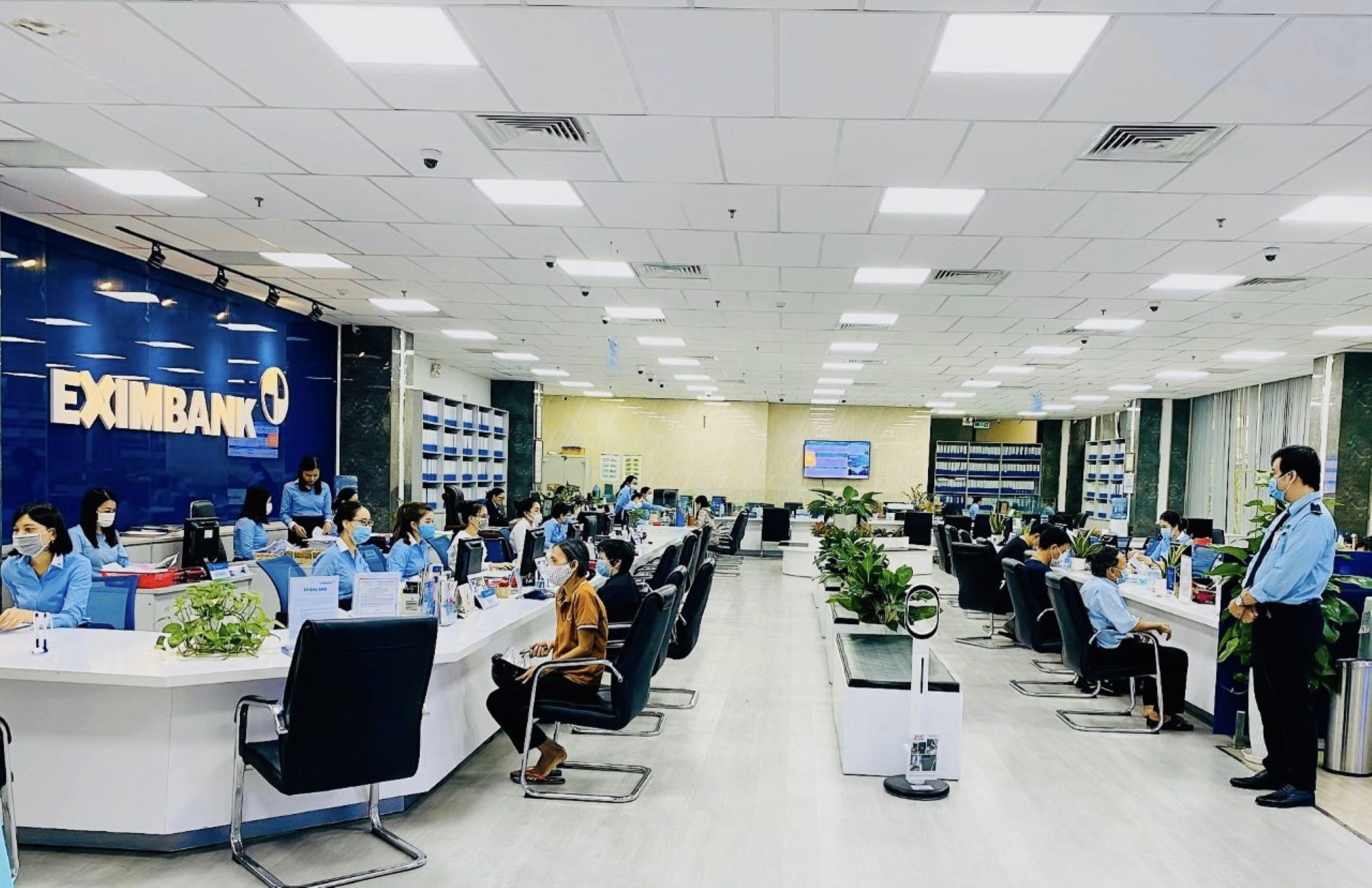 Với cấu trúc bảng cân đối an toàn, hiệu quả về tài sản và nguồn vốn, Eximbank có nhiều thuận lợi và chủ động hơn trong hoạt động kinh doanh. (Ảnh: Eximbank Sài Gòn).