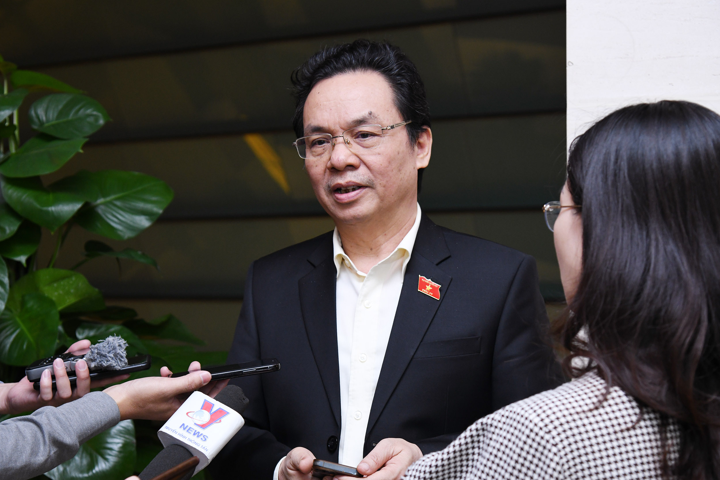 Đại biểu Hoàng Văn Cường – Đoàn đại biểu Quốc hội Thành phố Hà Nội. Ảnh: Quochoi.vn.