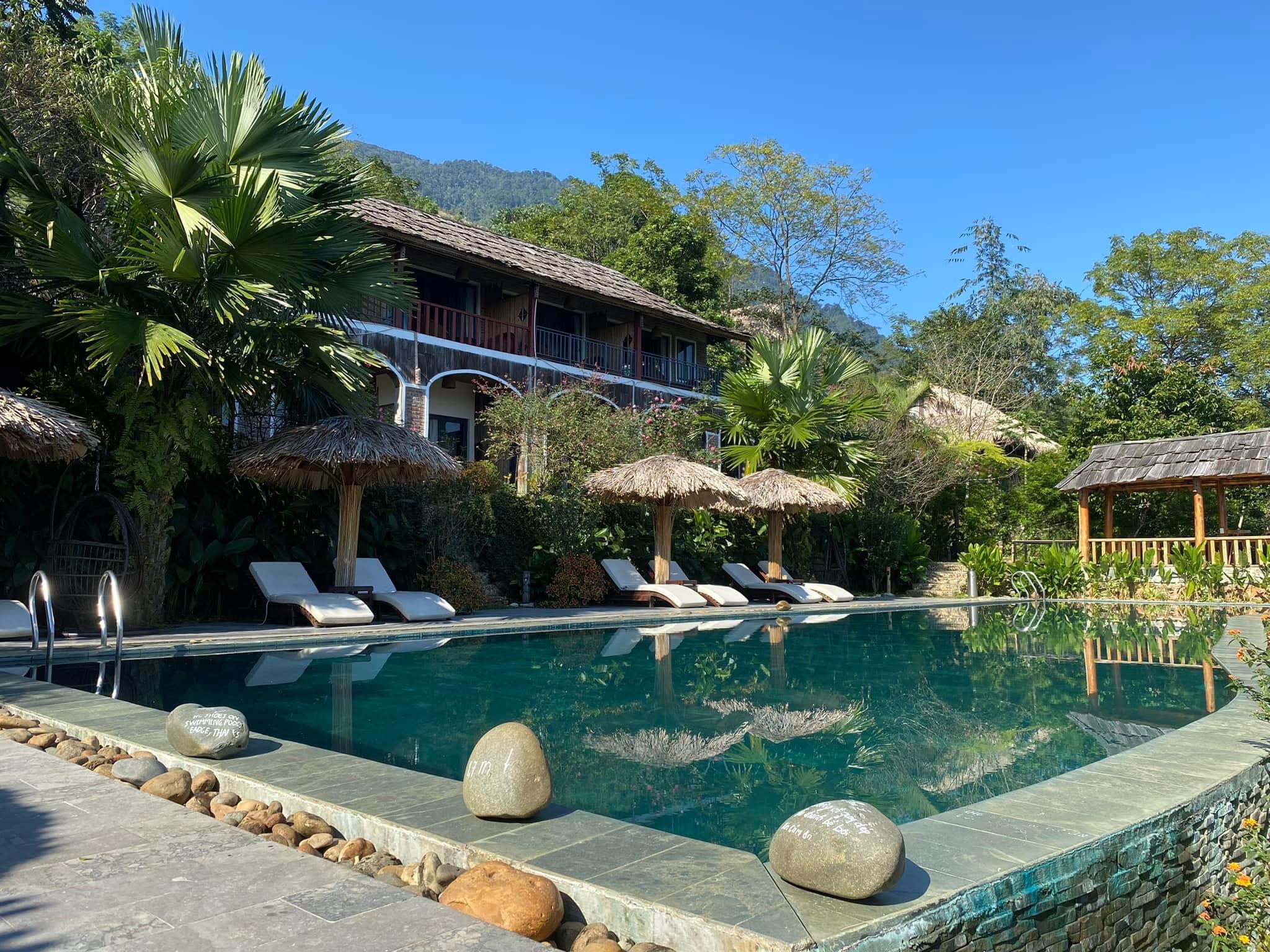  Khu nghỉ dưỡng Pù Luông Eco Garden tại xã Thành Sơn, huyện Bá Thước