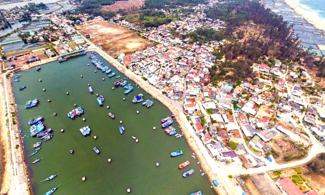 Khu vực Cảng Mỹ Á, tỉnh Quảng Ngãi.