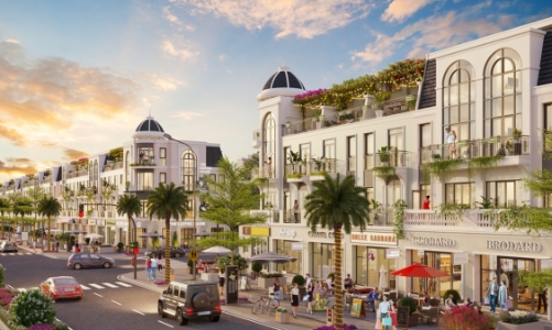 Xuất hiện “phố Tây” tại Đức Hòa, Long An