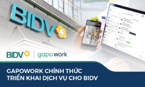 GapoWork chính thức triển khai dịch vụ cho BIDV