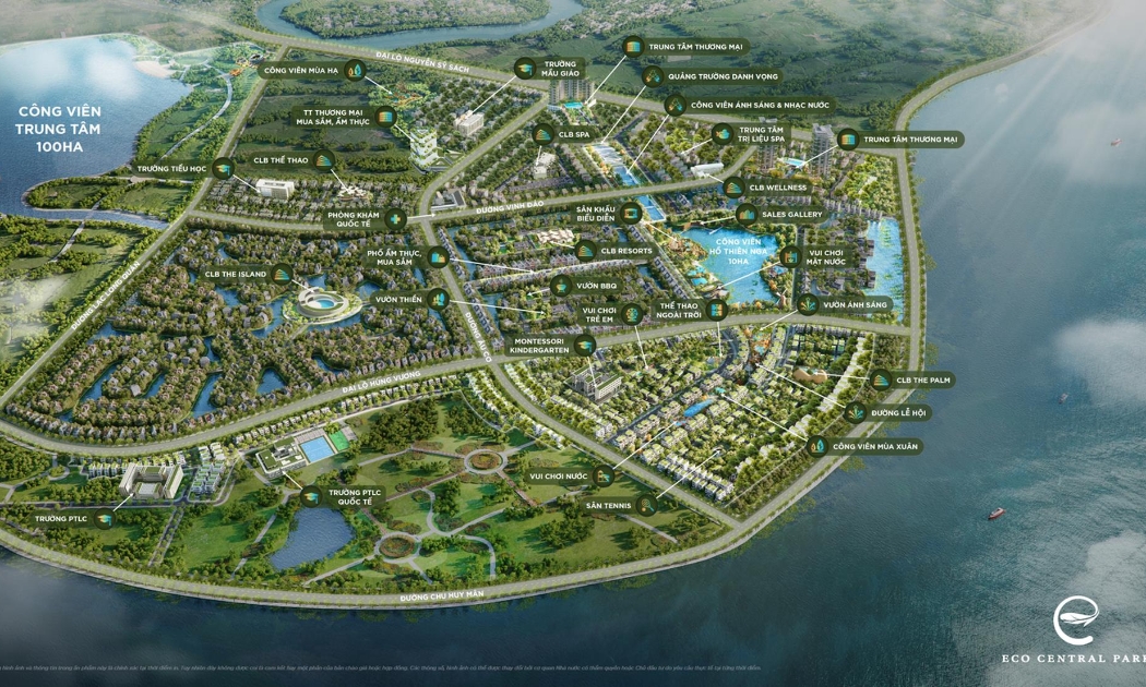 The Garden là phân khu đầu tiên tại dự án Eco Central Park được ra mắt.
