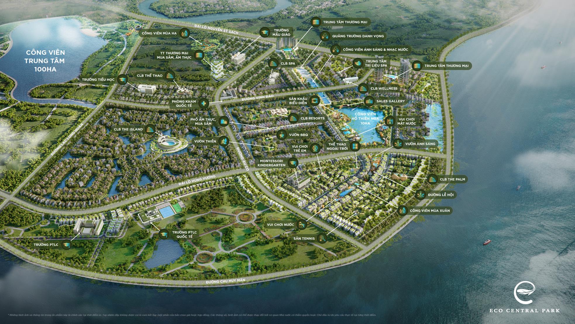 The Garden là phân khu đầu tiên tại dự án Eco Central Park được ra mắt.