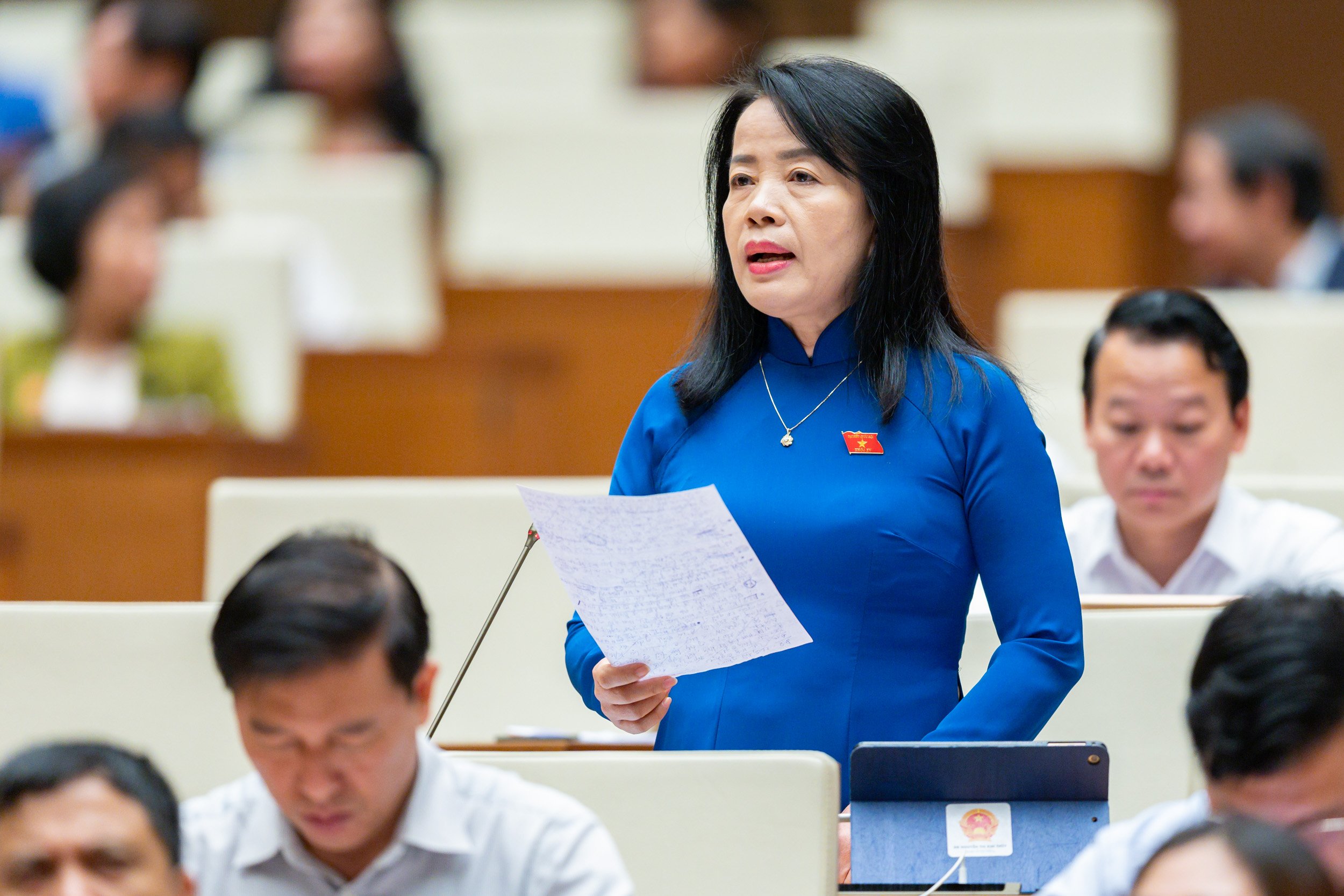 Đại biểu Nguyễn Thị Kim Thúy.