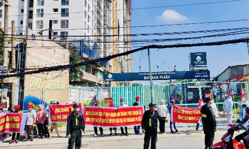 Bình Dương thanh tra dự án khu nhà ở thương mại khiếu kiện đông người