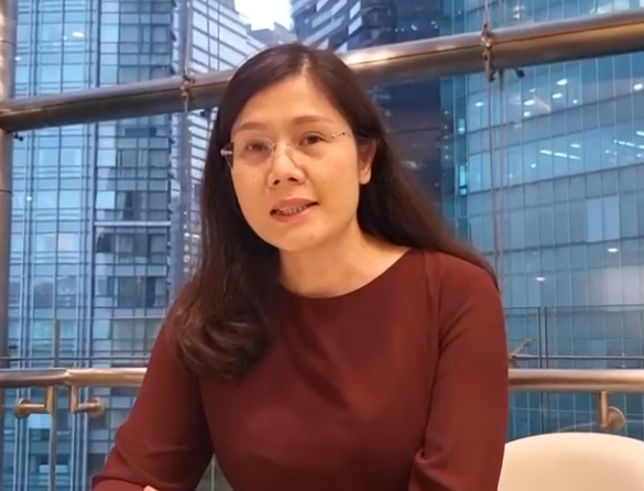 B&agrave; Th&aacute;i Thu Phương, Tham t&aacute;n Đầu tư Việt Nam tại Singapore.