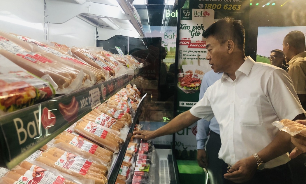 Sản phẩm thịt heo ăn chay BaF.