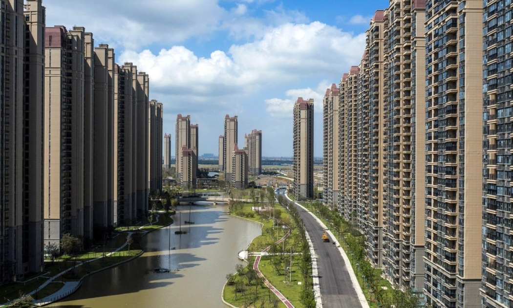 Một dự án bất động sản của Evergrande - Ảnh: Bloomberg.
