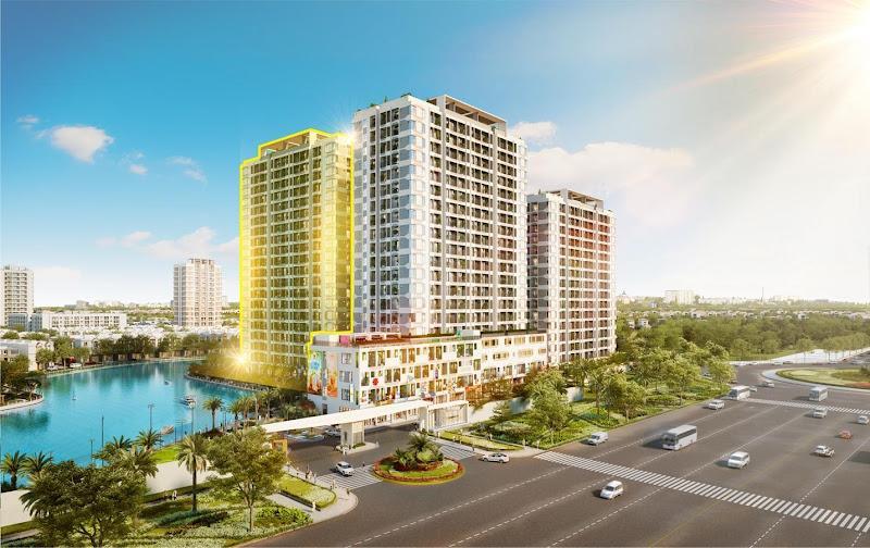 Vị trí “hướng thủy” kề sông của tháp D sẽ đem tới cho chủ nhân một cuộc sống xanh trong “vượng khí sinh lời”.