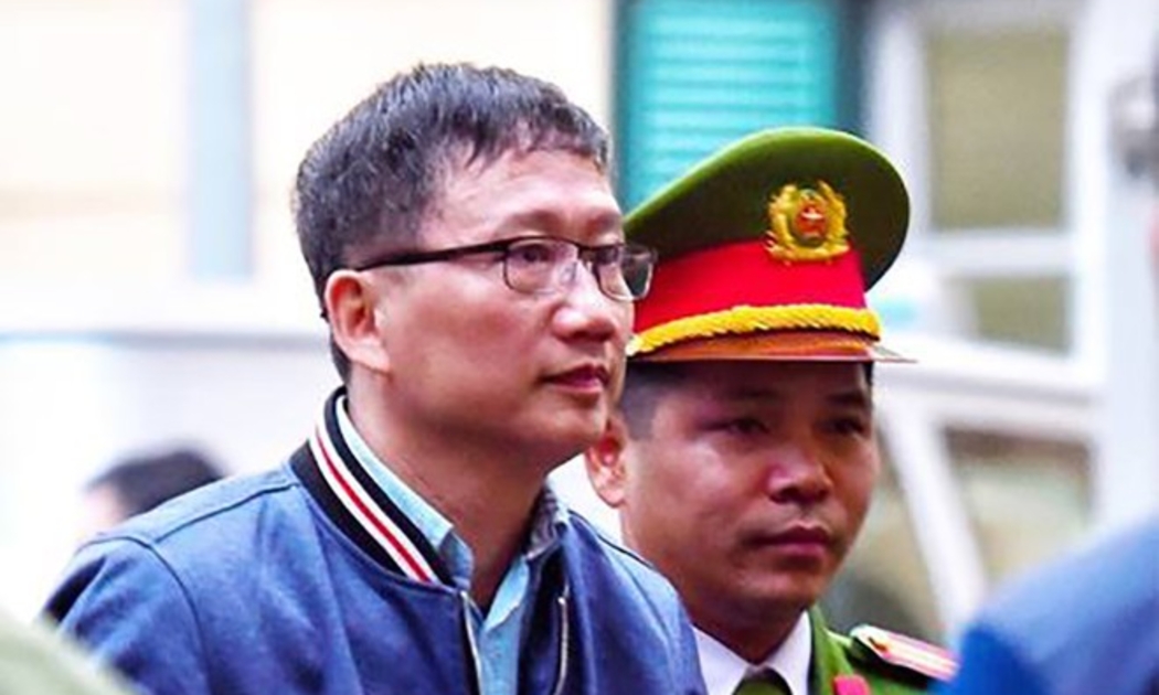 Ông Trịnh Xuân Thanh tại TAND TP Hà Nội năm 2018.