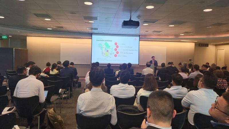 Vinh Phuc promoting investment from Singapore