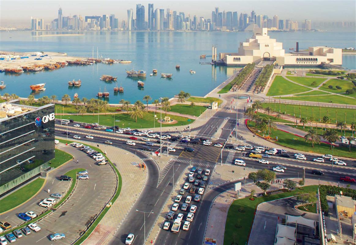 Qatar đối mặt nhiều nỗi lo, trong đó bao gồm tình trạng tắc nghẽn đường phố.