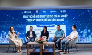 Phiên Tọa đàm với sự điều phối của Bà Phạm Thị Thu Hằng - Chủ tịch HĐQT BambuUP