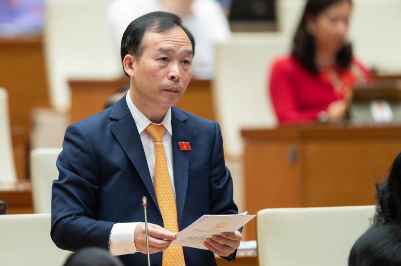 NA deputy Tran Van Tuan from Bac Giang. Photo - Quochoi.vn