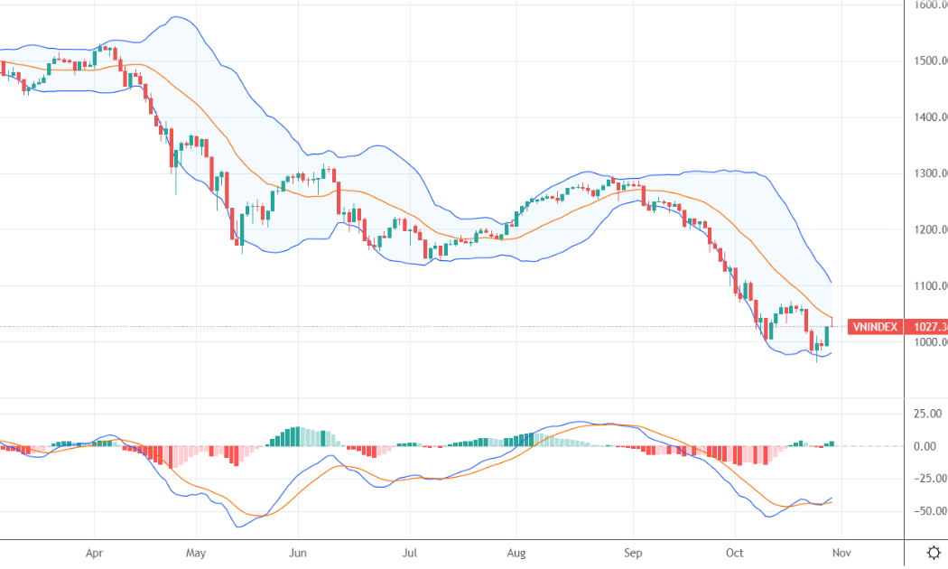 VN-Index đang có cơ hội tạo hai đáy phục hồi.