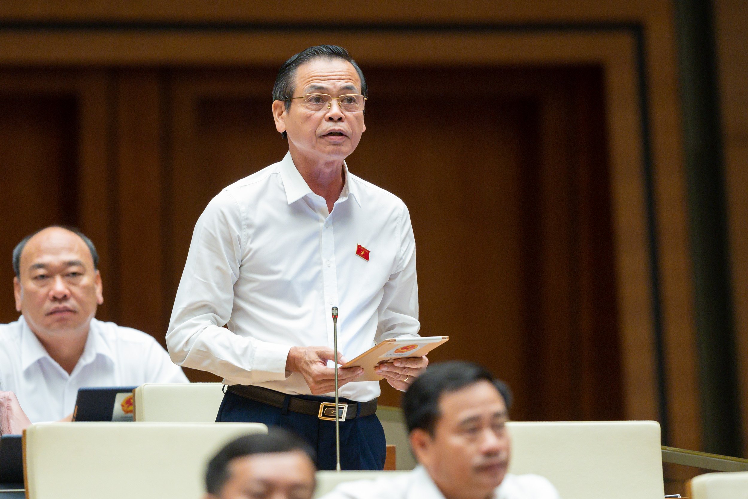 Đại biểu Trần Hữu Hậu - Ảnh: Quochoi.vn