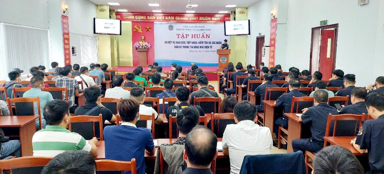 Quang cảnh buổi tập huấn.