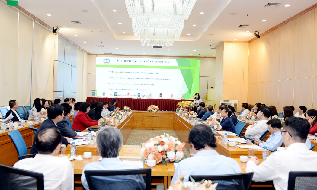 10 trường đại học kinh tế trên cả nước tham gia vào chuỗi đào tạo. Ảnh: NEU.