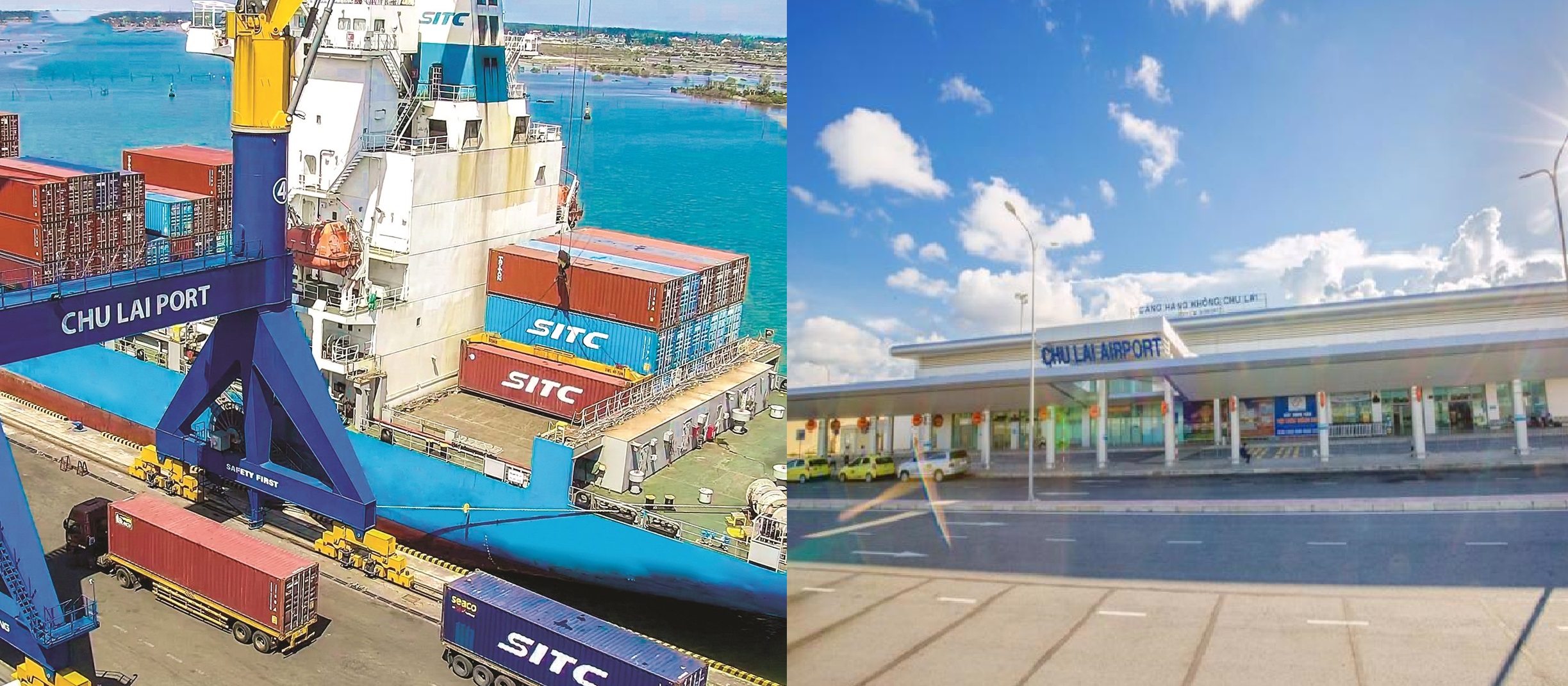 Đề án xã hội hoá hệ thống cảng biển, sân bay tại Quảng Nam được khẩn trương tập trung xây dựng.