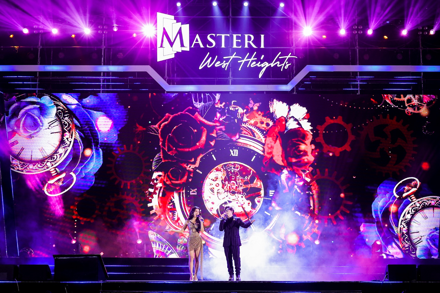 M&agrave;n song ca của H&agrave; Nhi v&agrave; Trung Qu&acirc;n đ&atilde; để lại dấu ấn đầy x&uacute;c cảm.