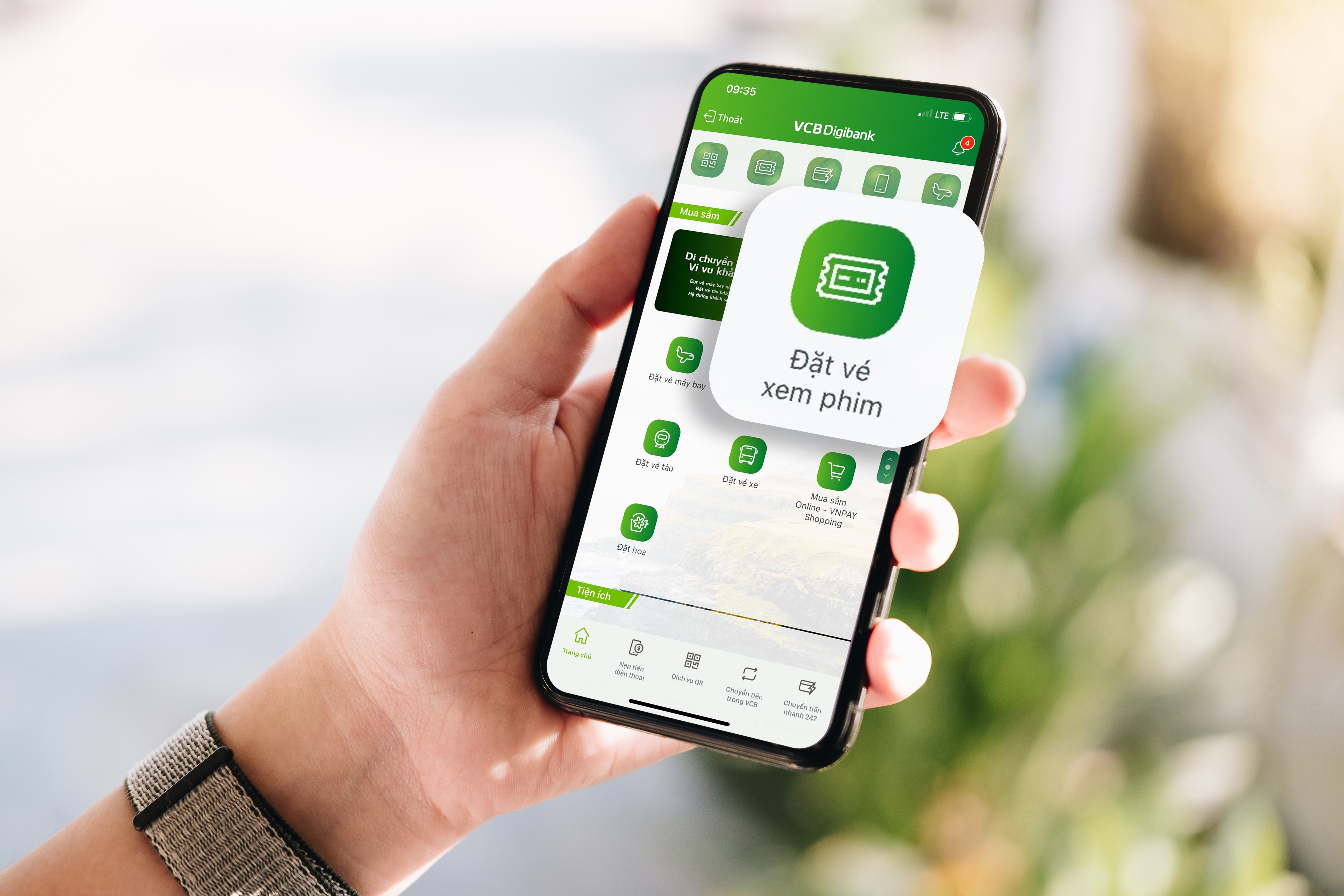 Hệ sinh th&aacute;i to&agrave;n diện sẵn s&agrave;ng đ&aacute;p ứng tối đa nhu cầu giao dịch h&agrave;ng ng&agrave;y.