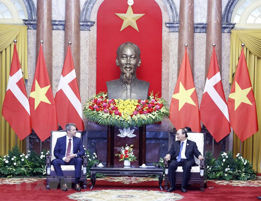 To&agrave;n cảnh buổi tiếp - Ảnh: TTXVN