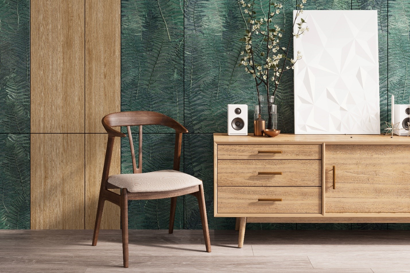 Mang thi&ecirc;n nhi&ecirc;n v&agrave;o trong ng&ocirc;i nh&agrave; l&agrave; xu hướng nội thất mới hiện nay.