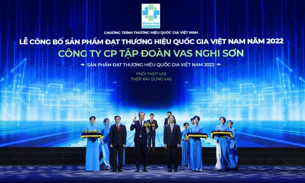 VAS Group vinh dự được xướng tên là Thương hiệu Quốc gia Việt Nam năm 2022.