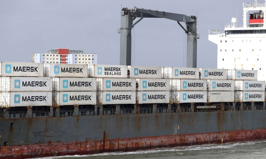 Maersk ghi nhận lợi nhuận kỷ lục trong quý 3/2022 nhưng dự báo nhu cầu vận tải biển giảm trong thời gian tới - Ảnh: Getty Images