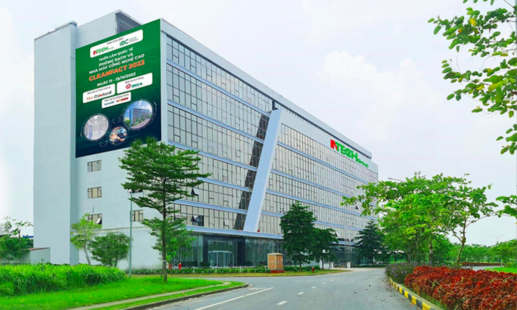 Triển lãm “Phòng sạch và Nhà máy công nghệ cao” được tổ chức tại tòa nhà Intech Group Business Hub, Khu đô thị và dịch vụ VSIP Bắc Ninh.