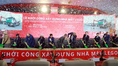 LEGO Group breaks ground at new factory in Vietnam