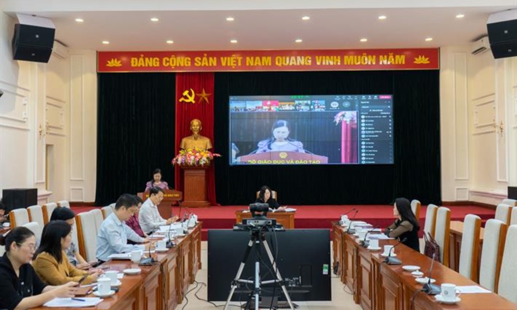 Quang cảnh Hội nghị. Ảnh: Bộ Giáo dục và Đào tạo.