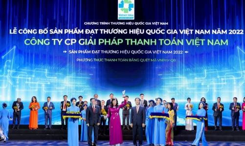 VNPAY lần thứ 2 liên tiếp đạt Thương hiệu Quốc gia