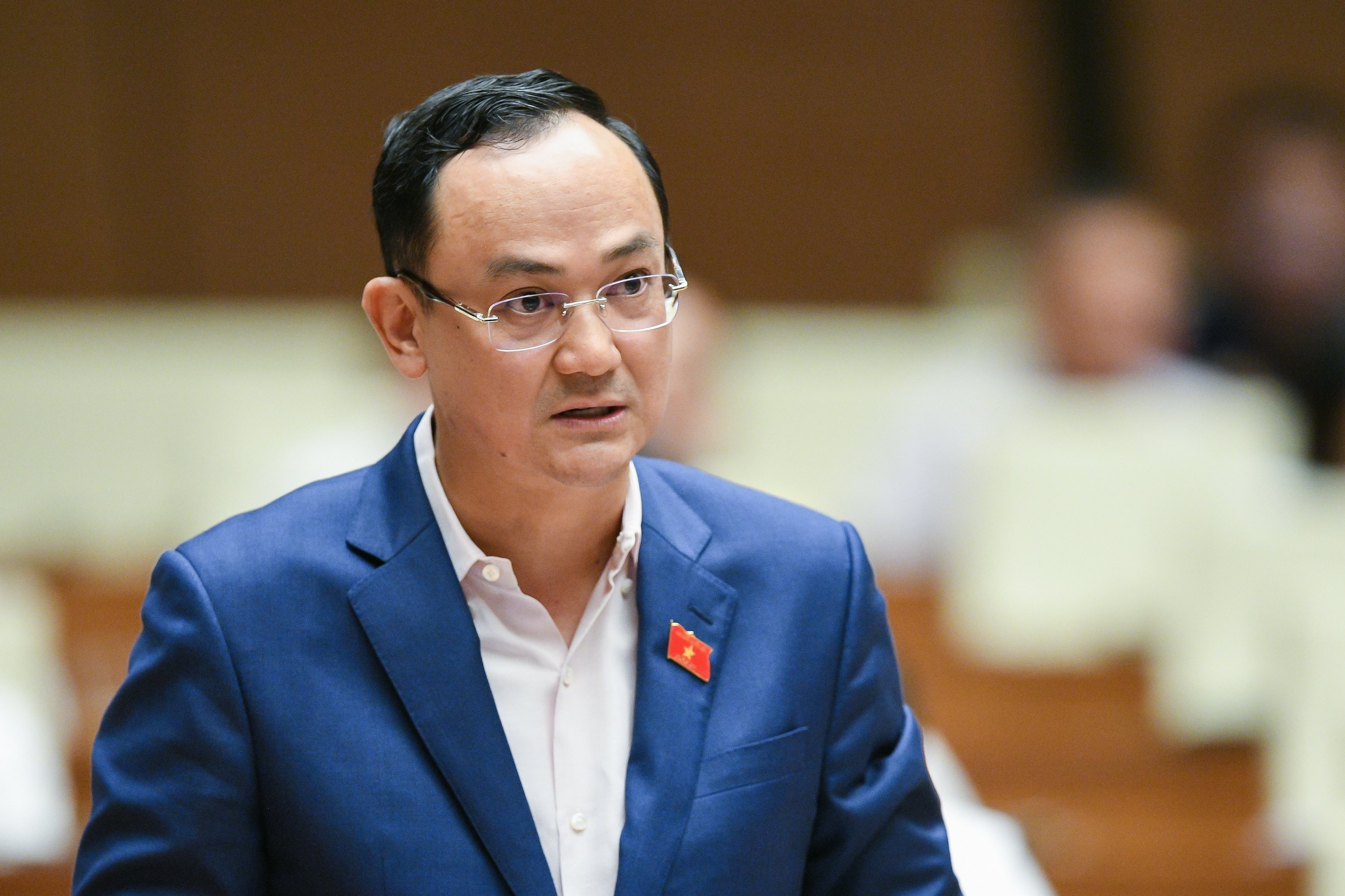 Đại biểu Nguyễn Ngọc Sơn, Đoàn Đại biểu Quốc hội tỉnh Hải Dương. Ảnh - Quochoi.vn.
