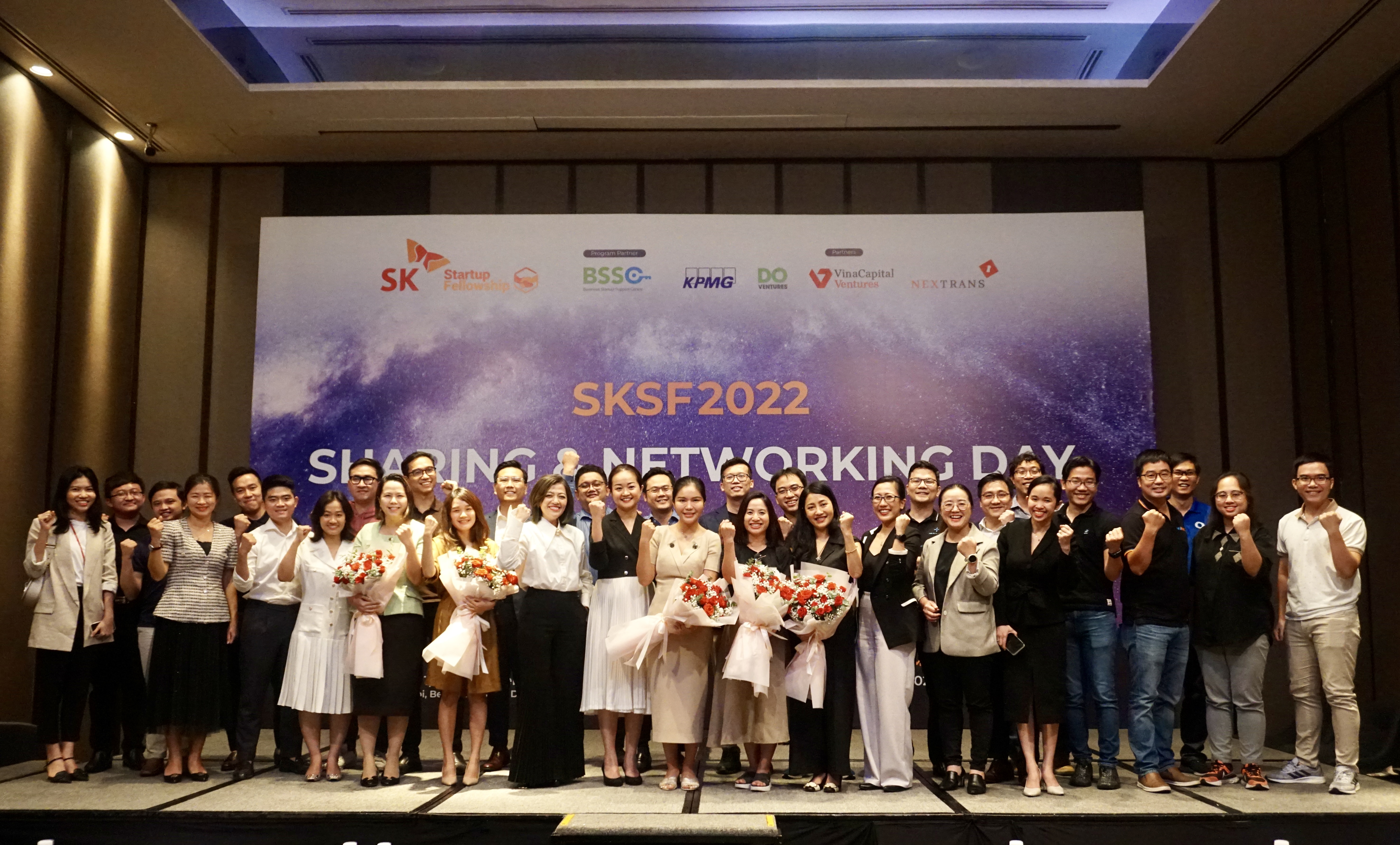 Những startup xuất sắc tại sự kiện chia sẻ và kết nối của SKSF 2022.