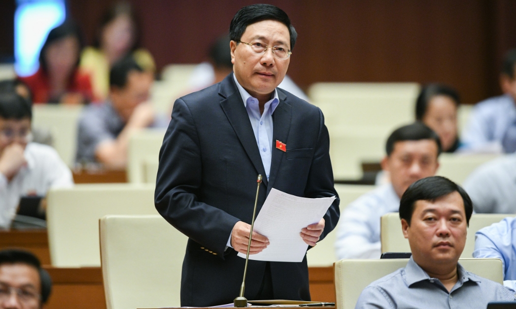 Phó Thủ tướng Thường trực Chính phủ Phạm Bình Minh. Ảnh - Quochoi.vn. 