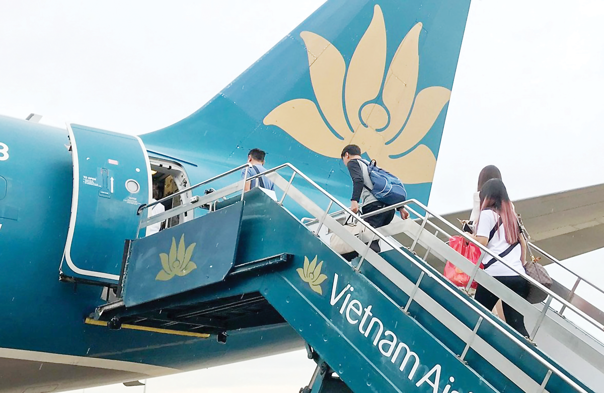 Tổng số chuyến bay các hãng trong 9 tháng tăng 123,4% cùng kỳ, chủ yếu là các chuyến bay nội địa.