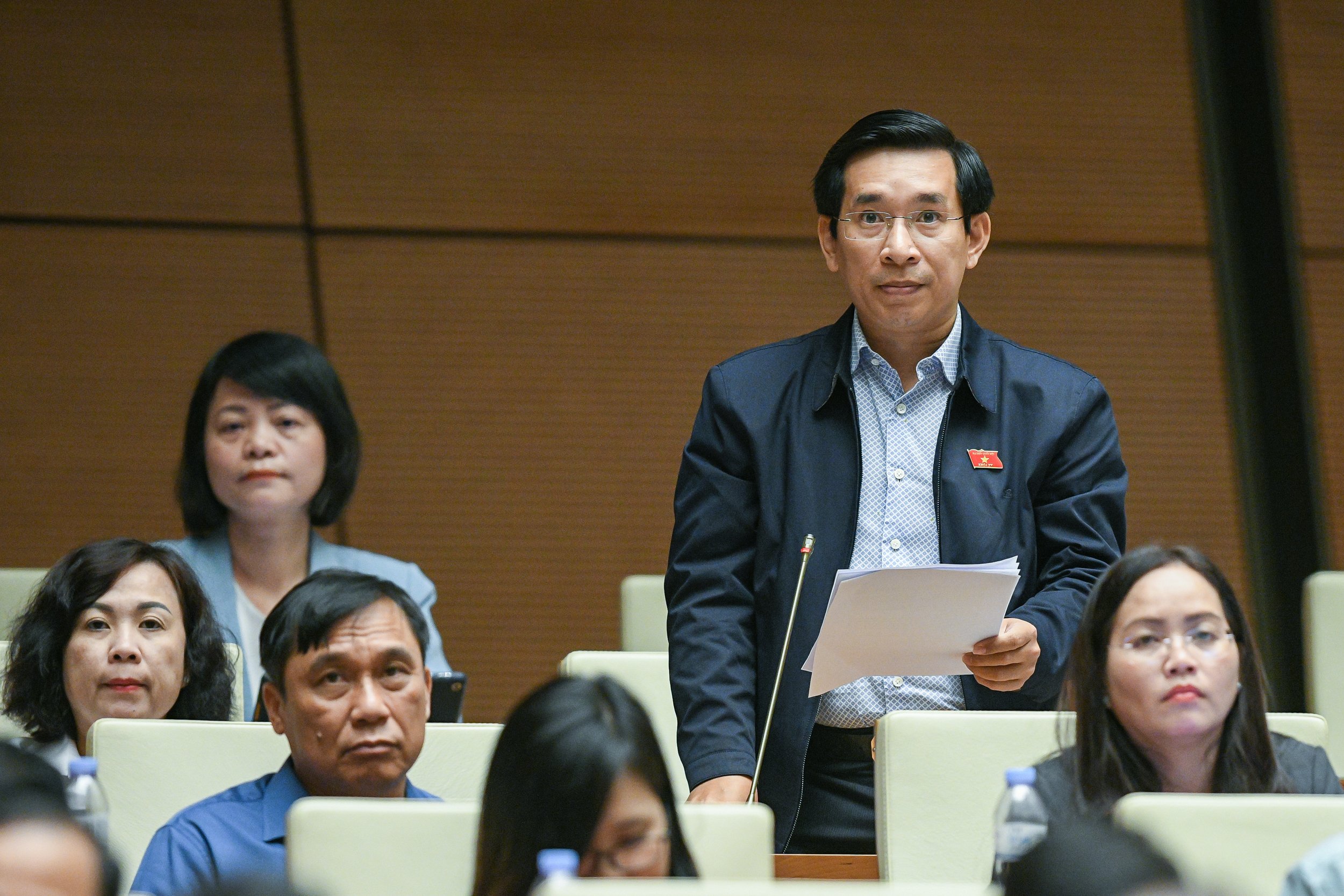 Đại biểu Nguyễn Văn Cảnh - Ảnh: Quochoi.vn