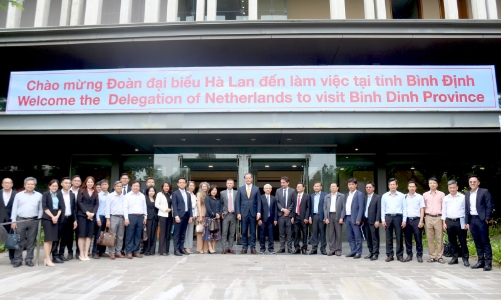 Bình Định trải thảm đỏ mời doanh nghiệp Hà Lan