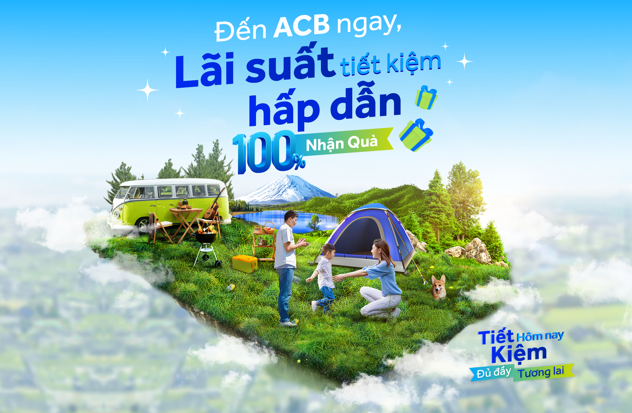 &ldquo;Tiết kiệm h&ocirc;m nay, đủ đầy tương lai&rdquo; đang diễn ra tr&ecirc;n to&agrave;n hệ thống ACB từ nay đến 31/3/2023.