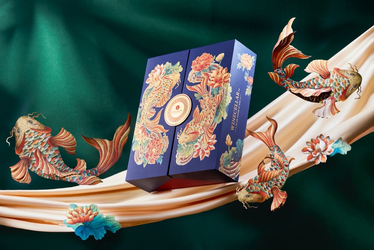 L&yacute; Ngư thể hiện Ph&uacute;c - Lộc - Thọ - An khang - Thịnh vượng. Nguồn: WINECELLAR.vn