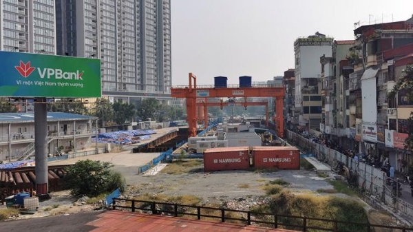 Hà Nội giải ngân hơn 36.000 tỷ đồng, tăng tốc thi công ga ngầm metro Nhổn - ga Hà Nội
