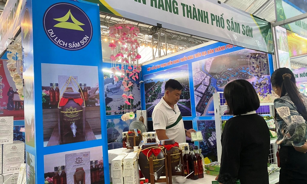 Gian hàng tham gia Hội chợ