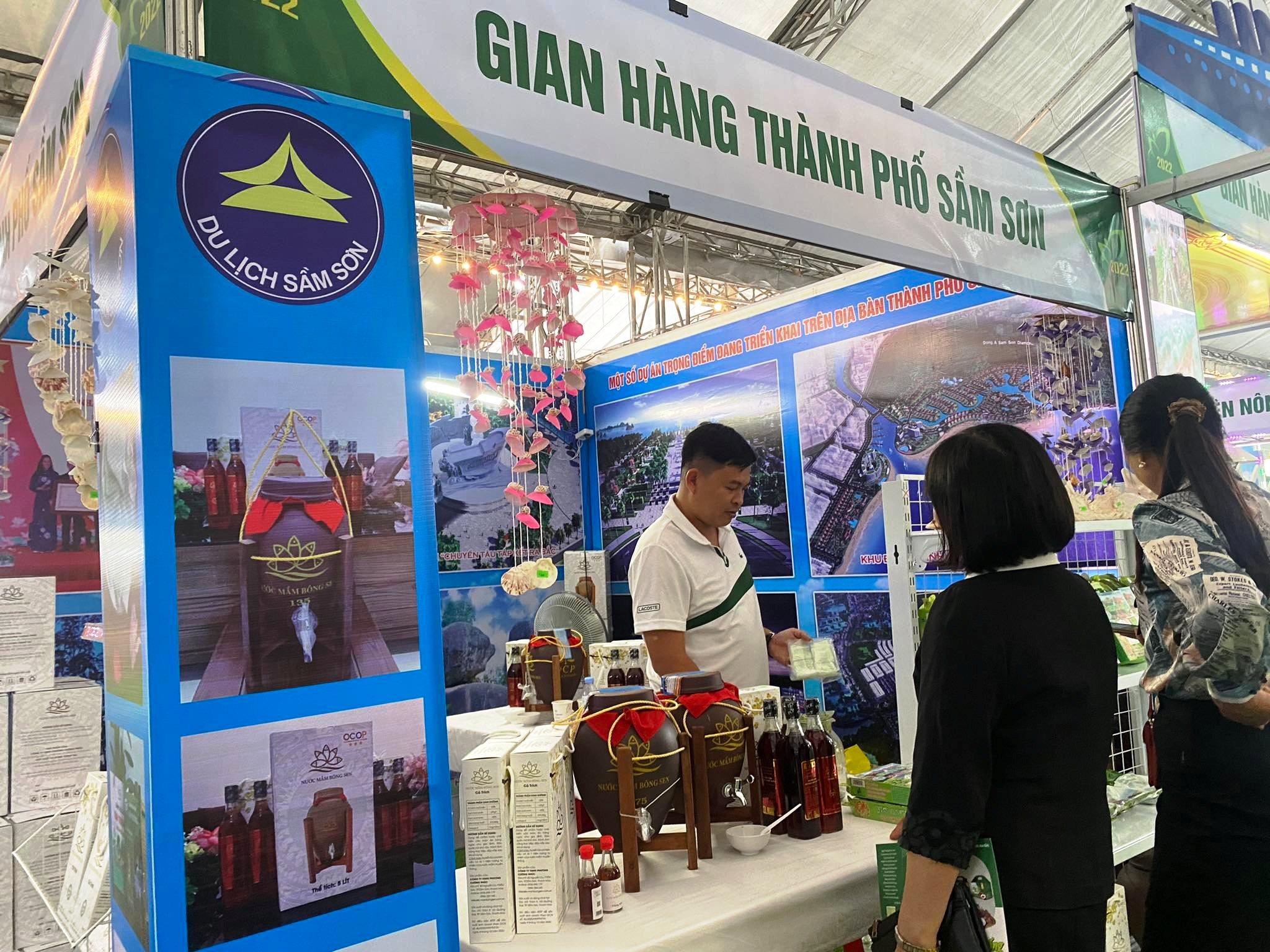 Gian hàng tham gia Hội chợ