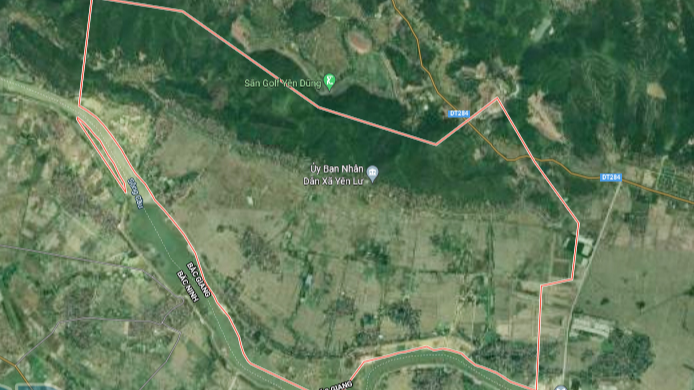 Địa điểm xây dựng khu công nghiệp Yên Lư, Bắc Giang 