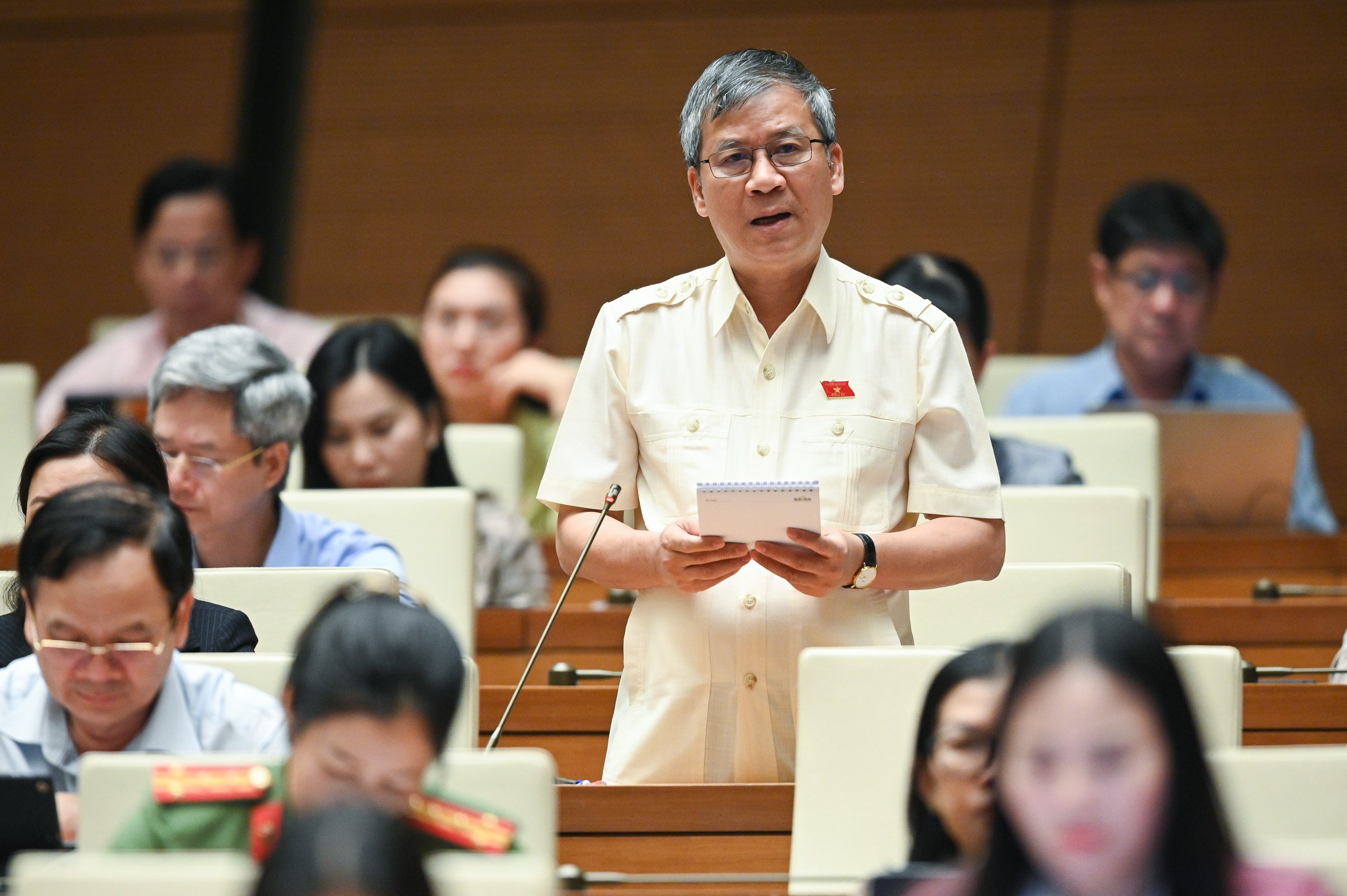 Đại biểu Nguyễn Anh Trí (đoàn Hà Nội) - Ảnh: Quochoi.vn